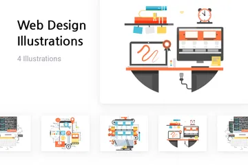 Web Design Illustration Pack