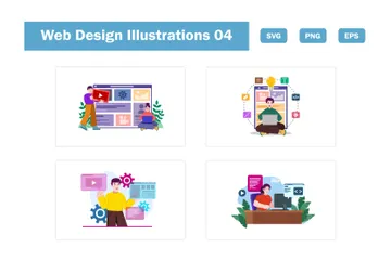 Web Design Illustration Pack