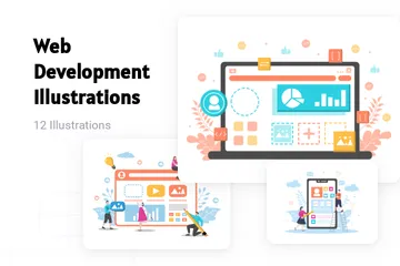 Web Development Illustration Pack