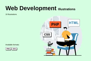 Web Development Illustration Pack