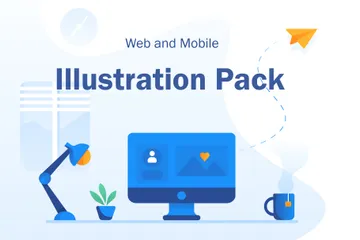 Web und Mobile Illustrationspack