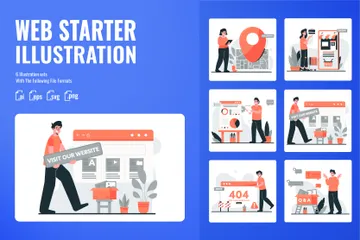 Web Starter Illustration Pack