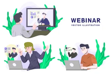 Webinar Illustration Pack