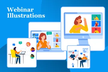 Webinar Illustration Pack