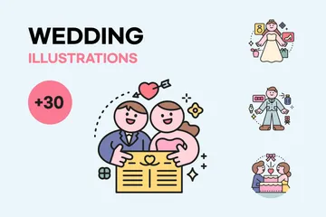 Wedding Illustration Pack