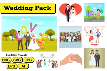 Wedding Pack Illustration Pack