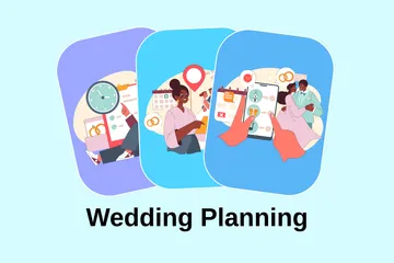 Wedding Planning Illustration Pack