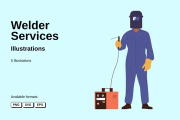 Welder Services Illustration Pack