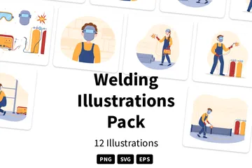 Welding Illustration Pack