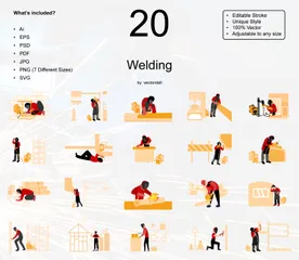 Welding Illustration Pack