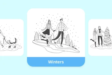 Winter Illustration Pack