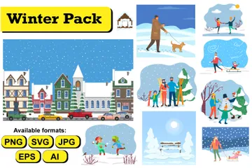 Winter Illustrationspack