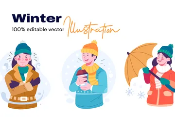 Winter Illustrationspack