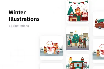 Winter Illustration Pack