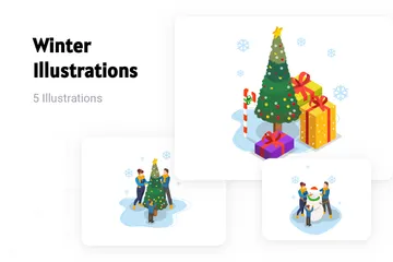 Winter Illustration Pack