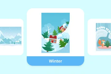 Winter Illustration Pack