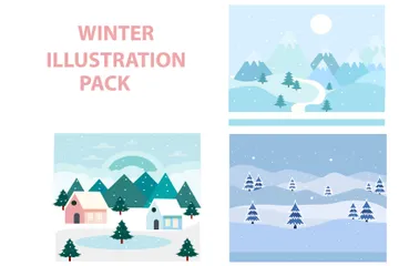 WINTER Illustration Pack