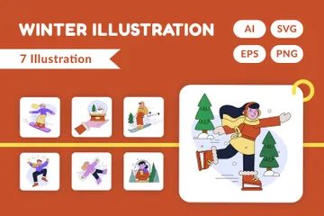 Winter Illustration Pack