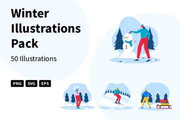 Winter Illustration Pack