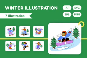 Winter Illustration Pack