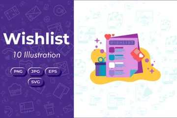 Wishlist Illustration Pack