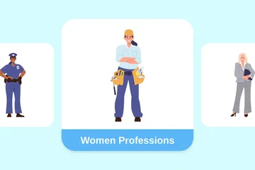 Women Professions Illustration Pack