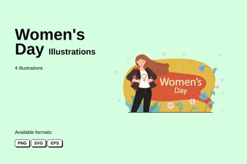 Women's Day Illustration Pack