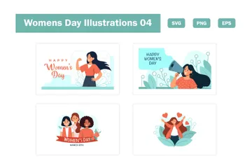 Women's Day Illustration Pack