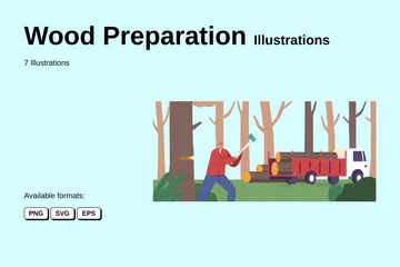 Wood Preparation Illustration Pack