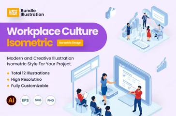 Workplace Culture Illustration Pack