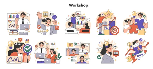 Workshop Illustration Pack