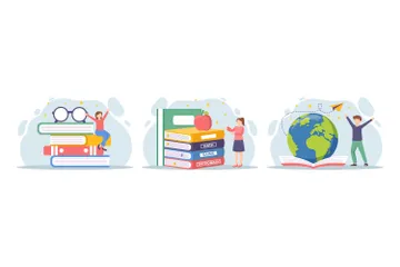 World Book Day Illustration Pack