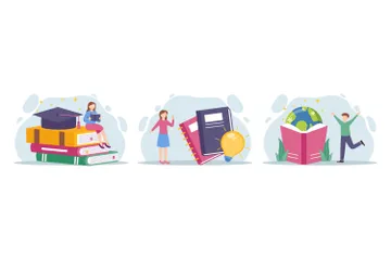 World Book Day Illustration Pack