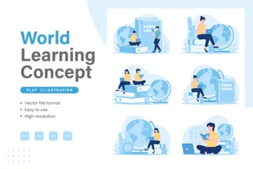World Learning Illustration Pack