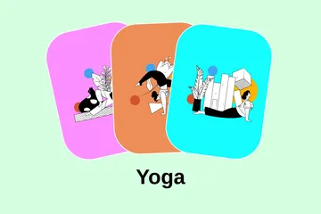 Yoga Illustrationspack