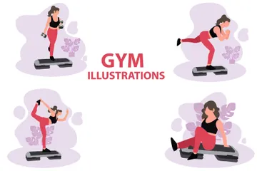 Yoga Illustrationspack