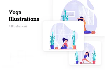 Yoga Illustration Pack
