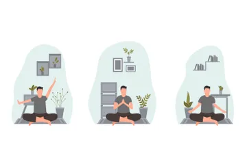 Yoga Illustrationspack