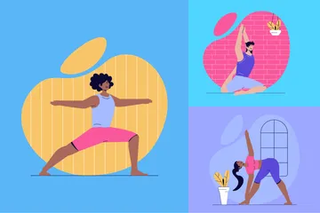 Yoga Illustration Pack