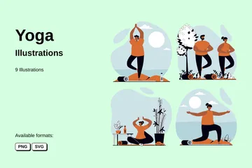 Yoga Illustration Pack