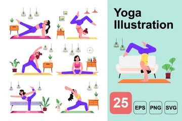 Yoga Illustration Pack