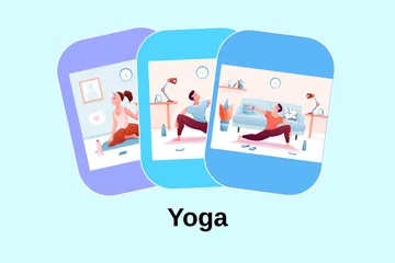 Yoga Illustration Pack