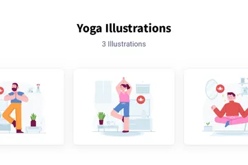 Yoga Illustration Pack