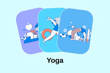 Yoga Illustration Pack