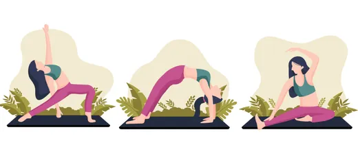 Yoga Illustration Pack