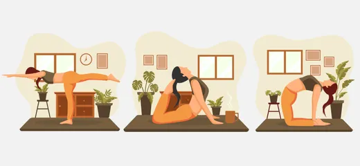 Yoga Illustration Pack