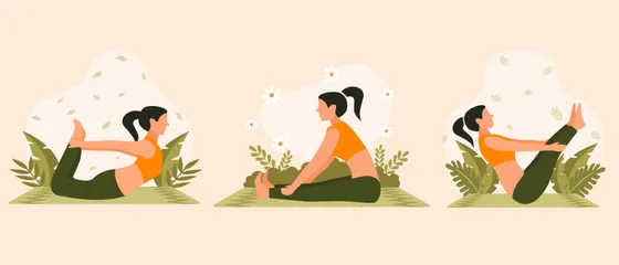 Yoga Illustration Pack