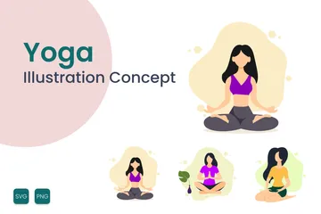 Yoga Illustration Pack