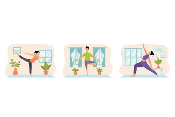 Yoga Illustration Pack