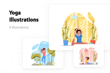 Yoga Illustration Pack